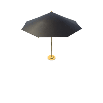 Oriental Exterior Wood Umbrella